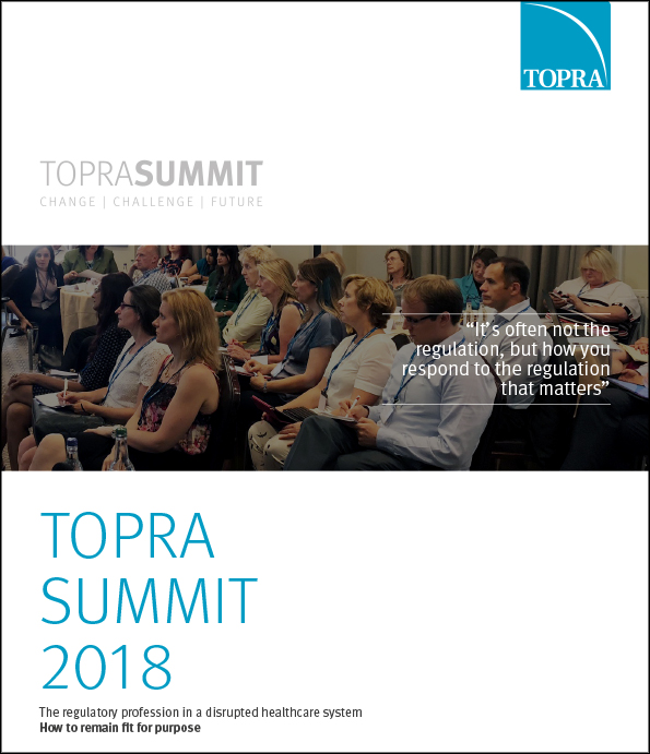 TOPRA Summit Briefing Cover