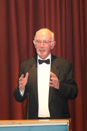 Professor Sir Alasdair Breckenridge delivering the TOPRA Annual Lecture