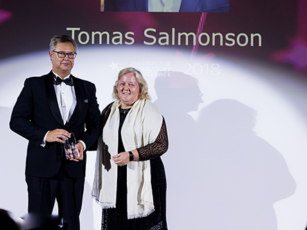 2018 Lifetime Achievement Award Winner Tomas Salmonson