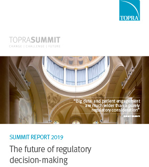 TOPRA Summit Report 2019 cover page