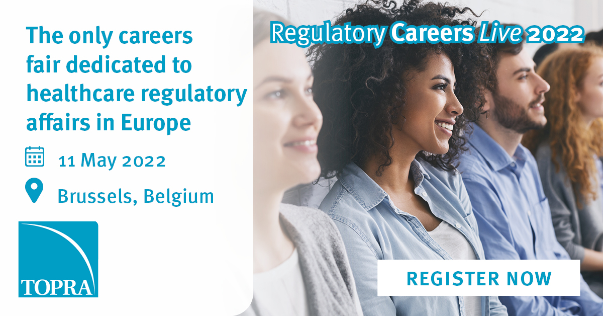Regulatory Careers Live 2022 - Belgium Face-to-Face