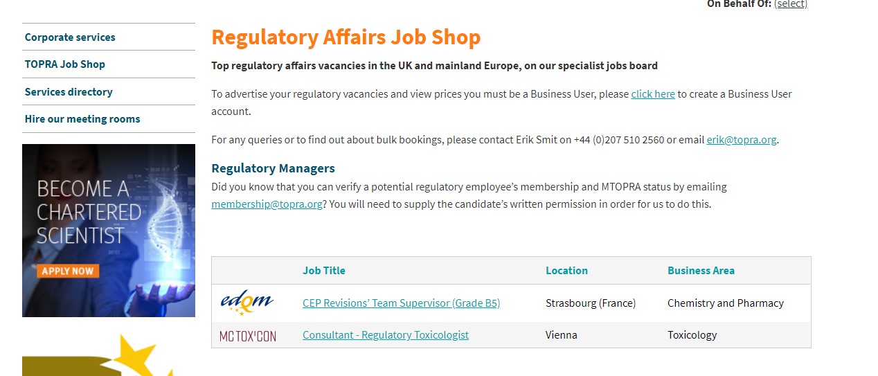 Jobshop Individual Online Listing