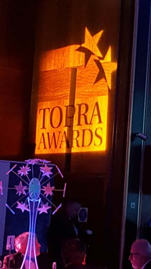TOPRA Awards logo
