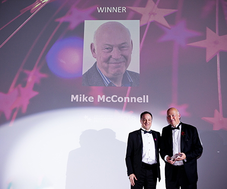 Mike McConnell at the 2018 Awards for Regulatory Excellence